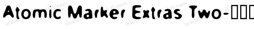 Atomic Marker Extras Two字体转换